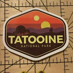 💜13/$13 +Bundle Sticker Sale | Travel Tatooine National Park Sticker